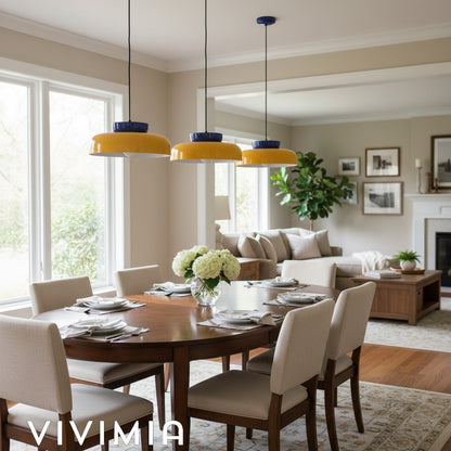 Fiesta Sculptural Bowl Pendant Lamp Nordic Style for Dining Table