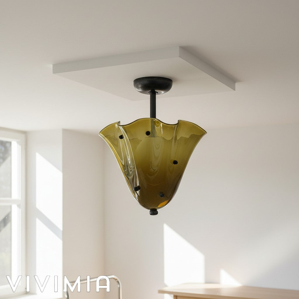 Bellina Sculptural Bloom Modern Ceiling Light – Perfect for Living Room & Bedroom