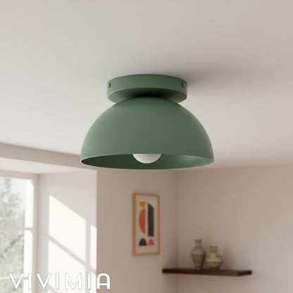 Metio Dome Minimalist Ceiling Light Modern Design for Bedrooms & Hallways