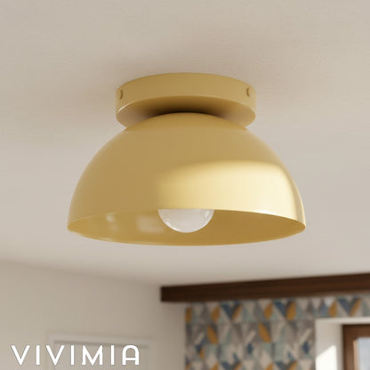 Metio Dome Minimalist Ceiling Light Modern Design for Bedrooms & Hallways