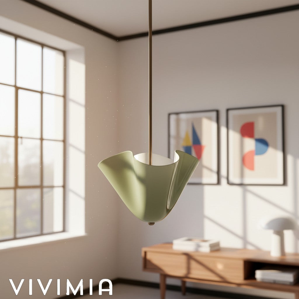 Bellina Floral Glass Pendant Light – Modern Elegance for Dining & Entryways
