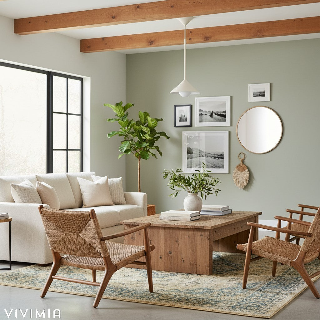 Brivana Adjustable Pendant – Mid-Century Cone Light for Kitchen & Dining