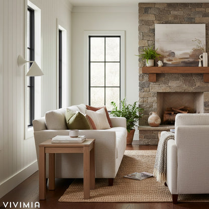 Brivana Wandleuchte – Moderne Metall-Wandlampe für Schlafzimmer & Flur