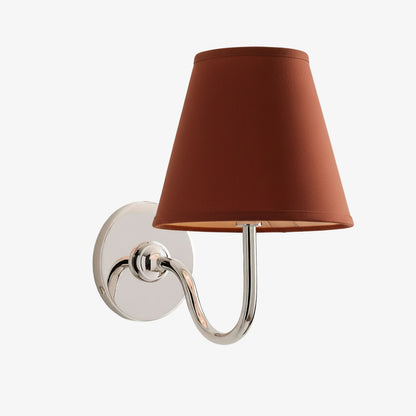 Luvora Decorative Pleated Shade Wall Lamp Vintage Modern Lighting for Corridor and Home Interiors