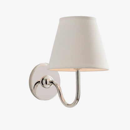 Luvora Decorative Pleated Shade Wall Lamp Vintage Modern Lighting for Corridor and Home Interiors