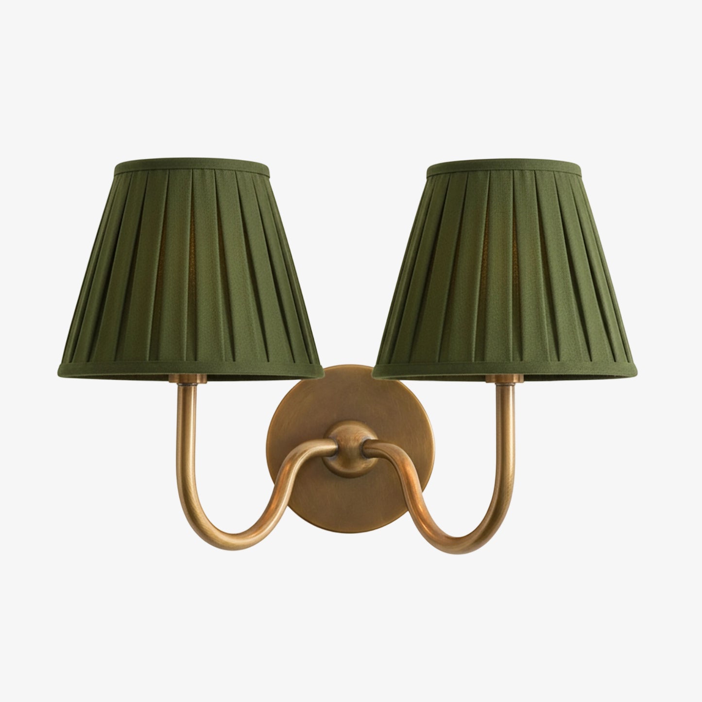 Luvora Decorative Pleated Shade Wall Lamp Vintage Modern Lighting for Corridor and Home Interiors