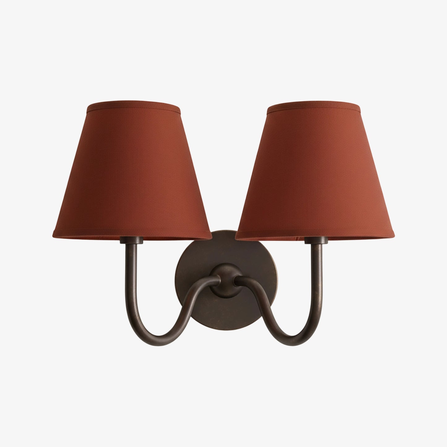 Luvora Decorative Pleated Shade Wall Lamp Vintage Modern Lighting for Corridor and Home Interiors