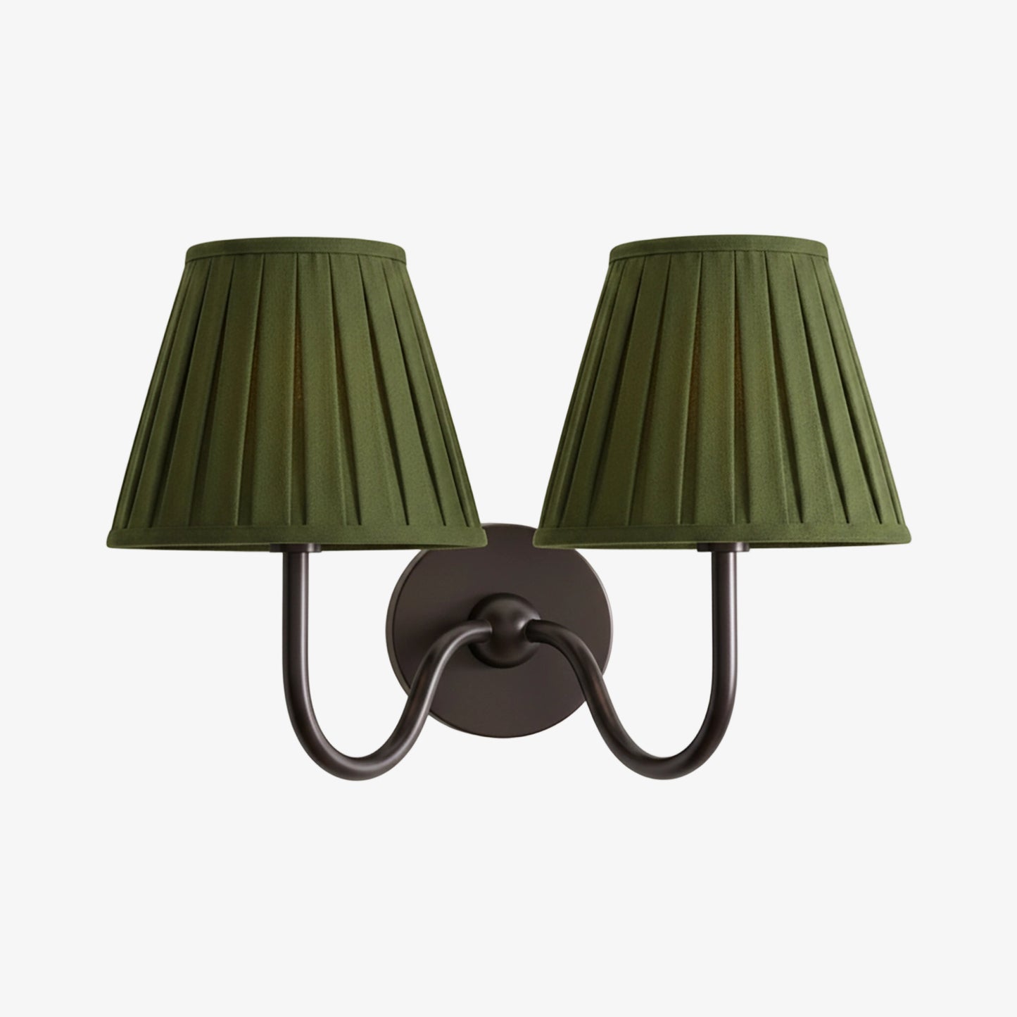 Luvora Decorative Pleated Shade Wall Lamp Vintage Modern Lighting for Corridor and Home Interiors