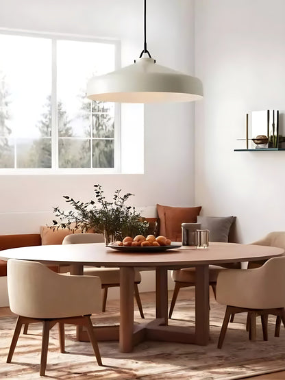 Skandinavisch Metallstange Glockenform Pendelleuchte