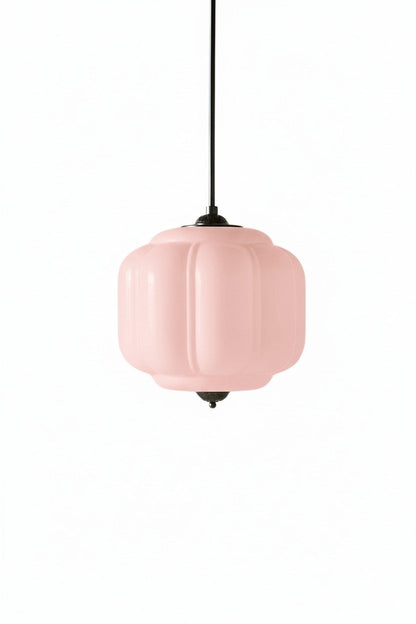 Eloise Vintage Glass Chandelier - Milk Glass Home Accent