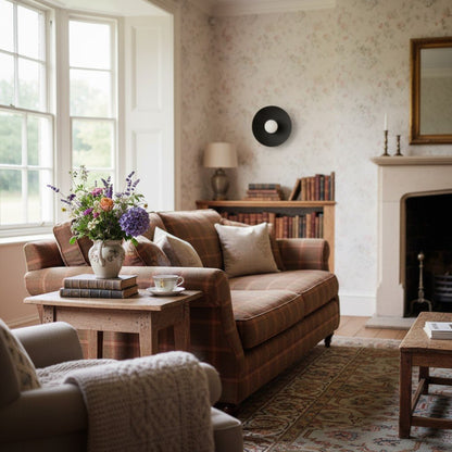 Radiro Globe Brass and Black Wall Light - Minimalist Scandinavian Sconce