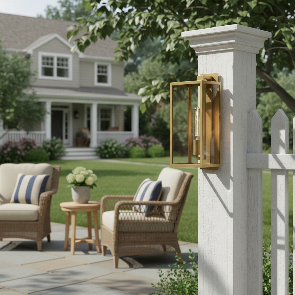 Klassische Beckman Vintage Wandleuchte - Lineares Design aus Stahl und Glas