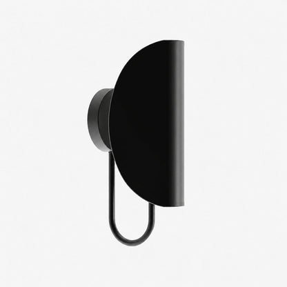 Minimalist Modern Wall Light with Brass or Fabric Shade for Ambient Lighting