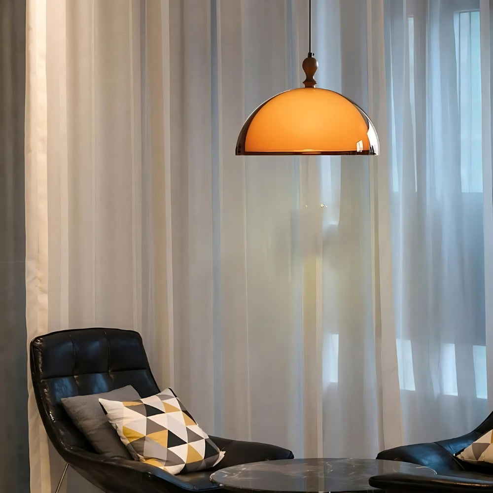 Elegante Vintage Bauhaus Kuppel Pendelleuchte für Schlafzimmer