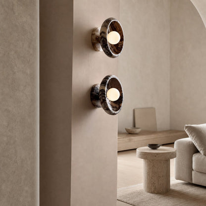 Piedra Marble Wall Lamp