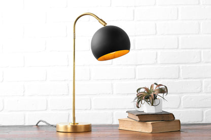 Ornato Luxe Modern Accent Table Lamp - Stylish Home Light