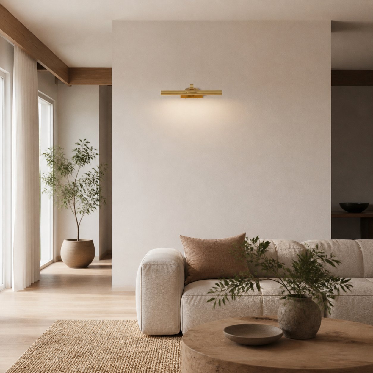Aurix Cordless Picture Light with Slim Modern Design - LED Wall Fixture for Art & Hallways