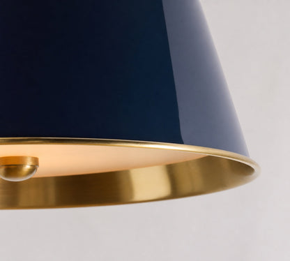 Forvara Metal Pole Pendant Light - Bell Diffuser Design for Kitchen Islands