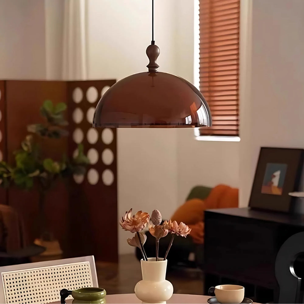 Elegante Vintage Bauhaus Kuppel Pendelleuchte für Schlafzimmer