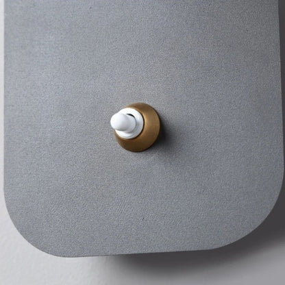 Volyne Adjustable Swivel Cylinder Wall Sconce - Minimalist Metal Wall Lamp for Bedroom and Reading Area