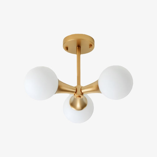 Spheraeon Retro Branching Globe Ceiling Light - Multi Light Fixture for Dining Rooms