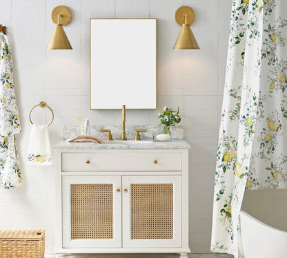 Korvi Tapered Wall Sconce – Industrial Modern Fixture for Bathroom, Hallway, or Covered Outdoor Use