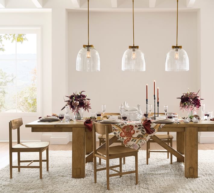 Auria Metal Brass Pendant Lighting - Vintage Finish with Glass Shade