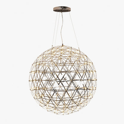 Silver Spark Ball Pendant Light