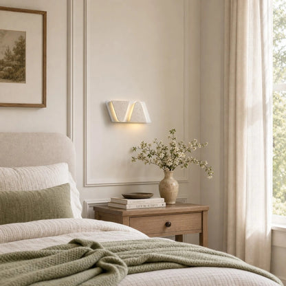Travertine-Texture Multi-Head Wall Sconce