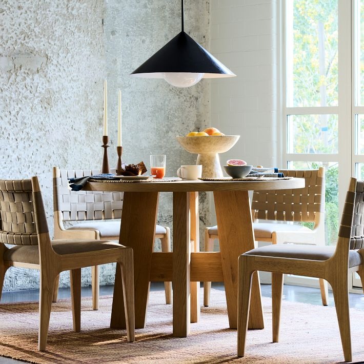 Brivana Adjustable Pendant – Mid-Century Cone Light for Kitchen & Dining