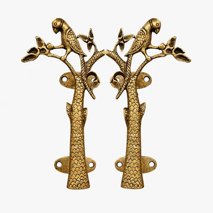 Handcrafted Brass Animal Door Handles 46