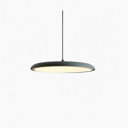 Astris Modern Disc Pendant Lighting – Soft Glow LED Hanging Light for Dining Room and Living Space