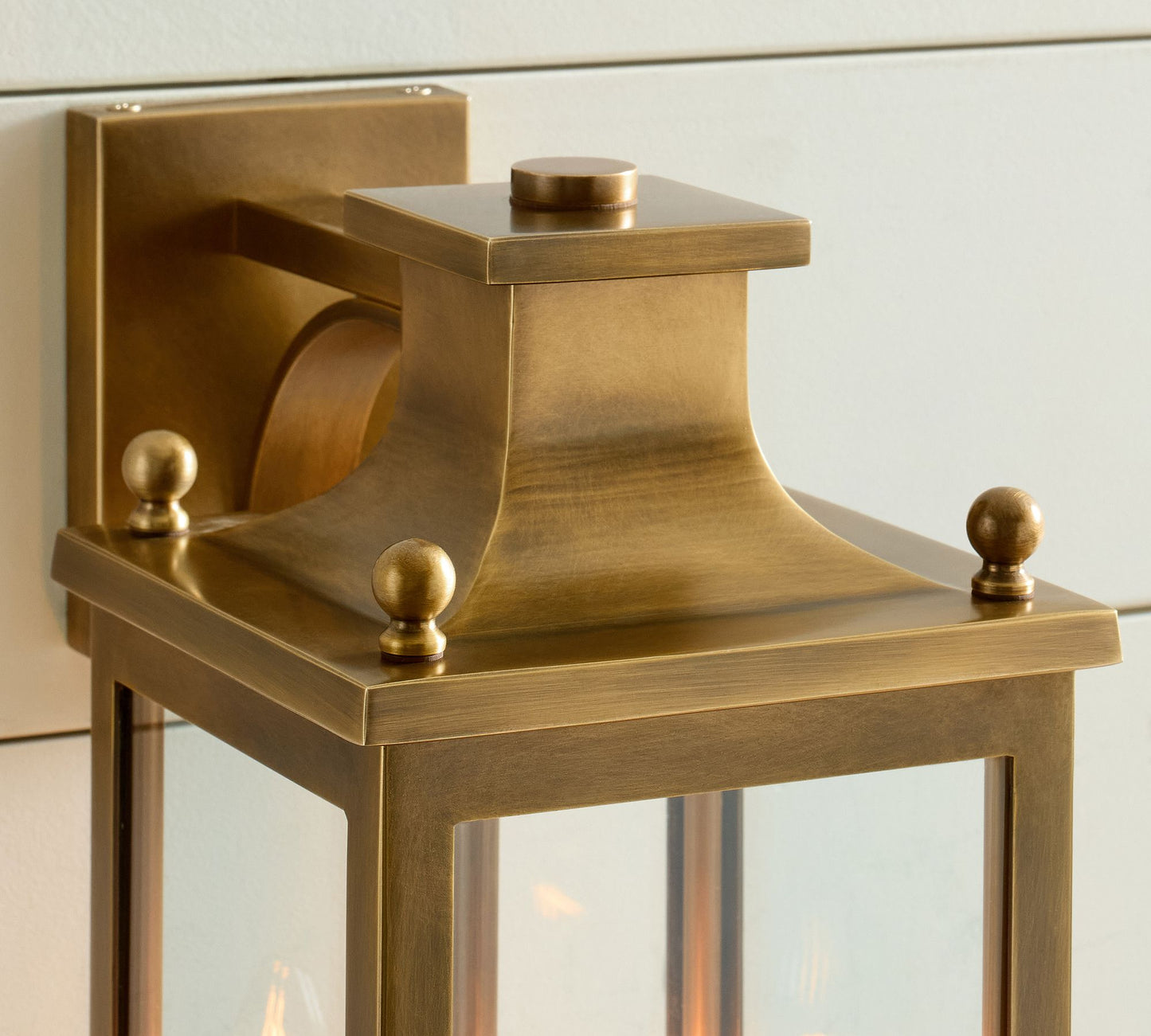 Yolvira Outdoor Lantern Sconce – Versatile Wall Light for Porch, Patio, or Corridor