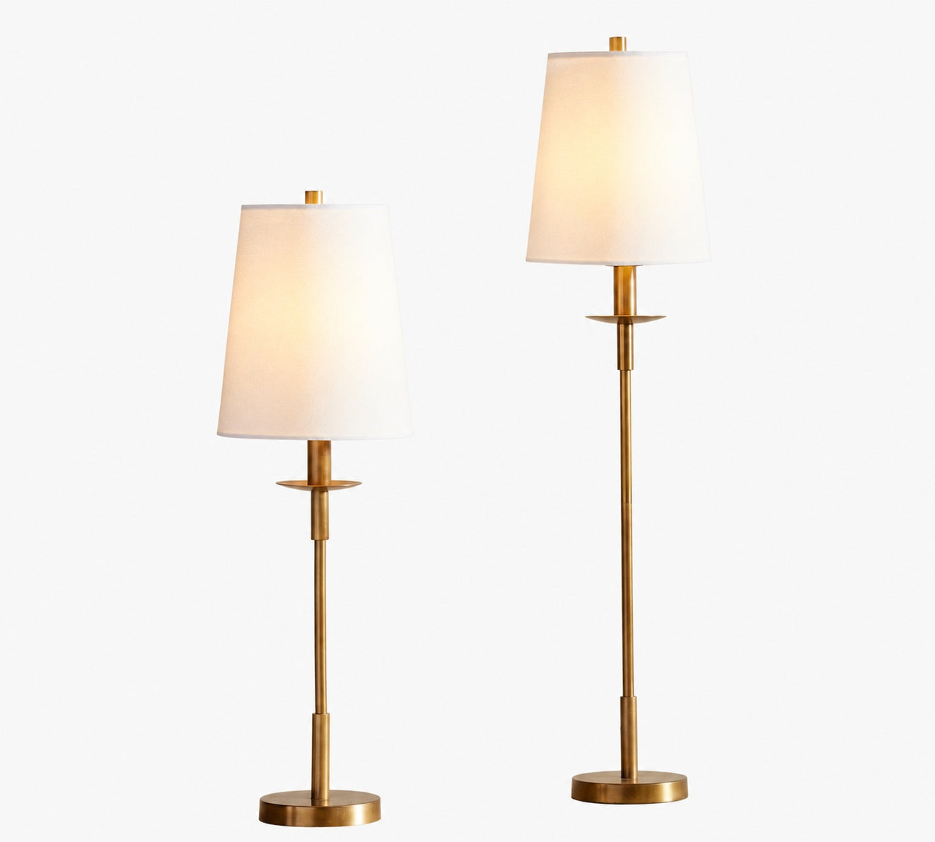 Rowan Moderne Tischlampe aus Eisen – Industrielles Bauernhaus-Leinen-Nachttisch-Leselicht