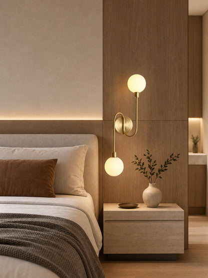 Holten Brass Armed Sconce