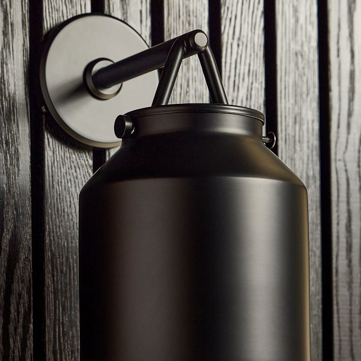 Hanton Schlanke Industrielle Außenwandleuchte für Moderne Terrassen