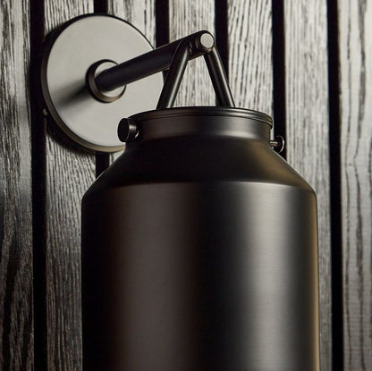 Hanton Schlanke Industrielle Außenwandleuchte für Moderne Terrassen