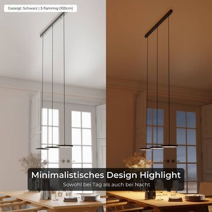 Minimalist Round Flat Evanos Pendant Light