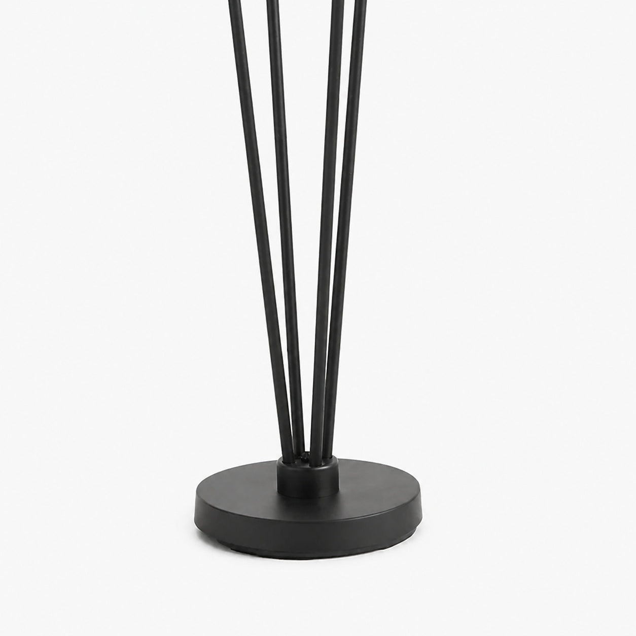 Duova 4 Light Floor Lamp – Fabric Shade Floor Lamp for Reading Corners or Living Spaces