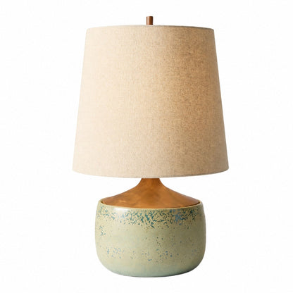 外观版权-Avero Contemporary Table Lamp - Textured Cement Design for Living Room and Office