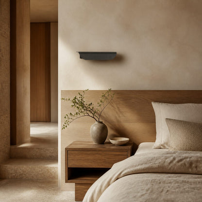 Hidra Modern Metal Wall Sconce – Minimalist Down-Light Sconce for Modern Homes