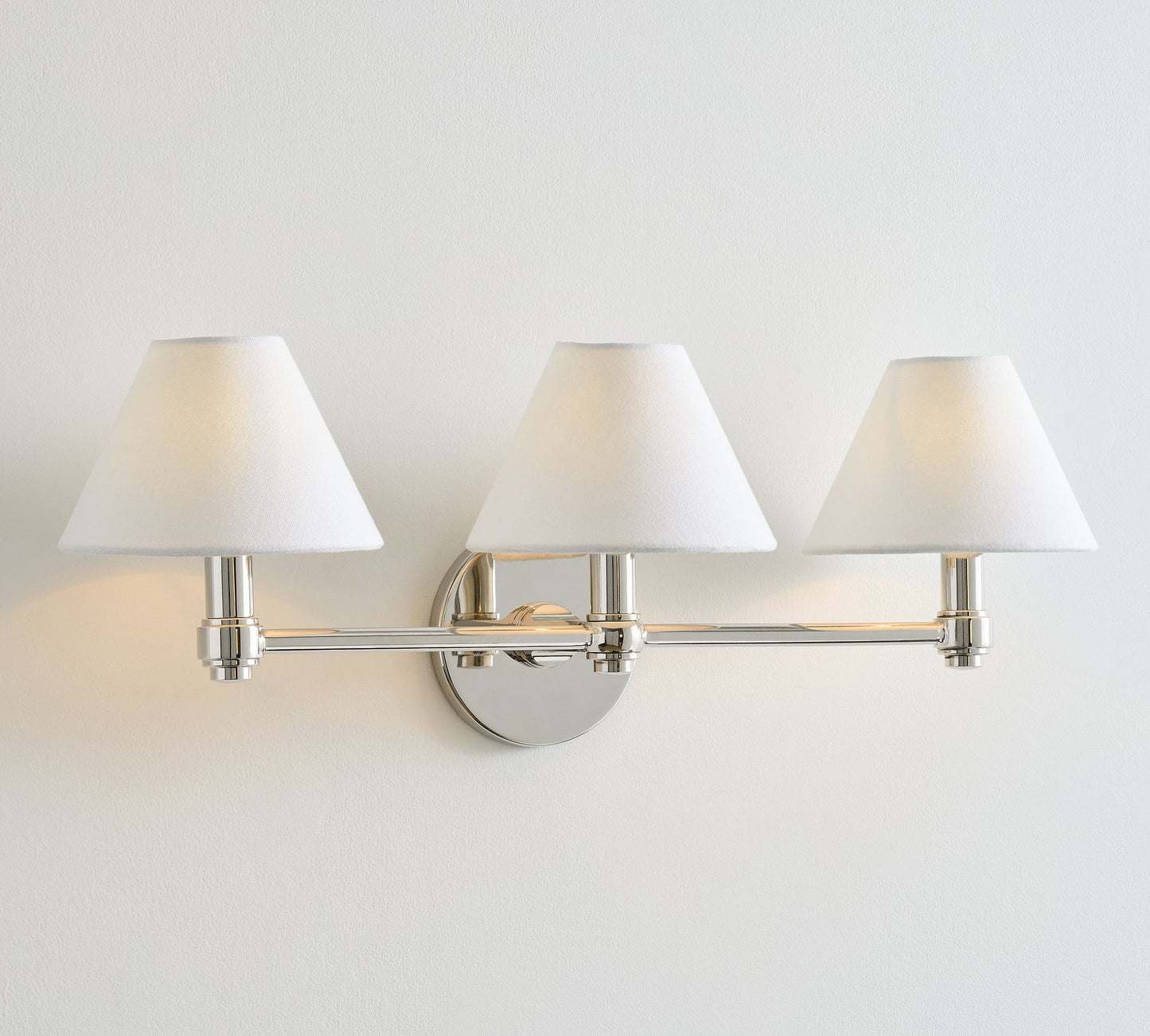Everett Metal Triple Sconce