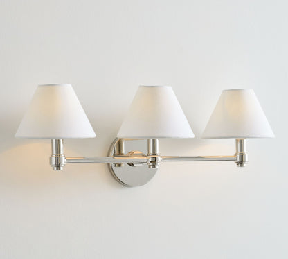 Everett Metal Triple Sconce