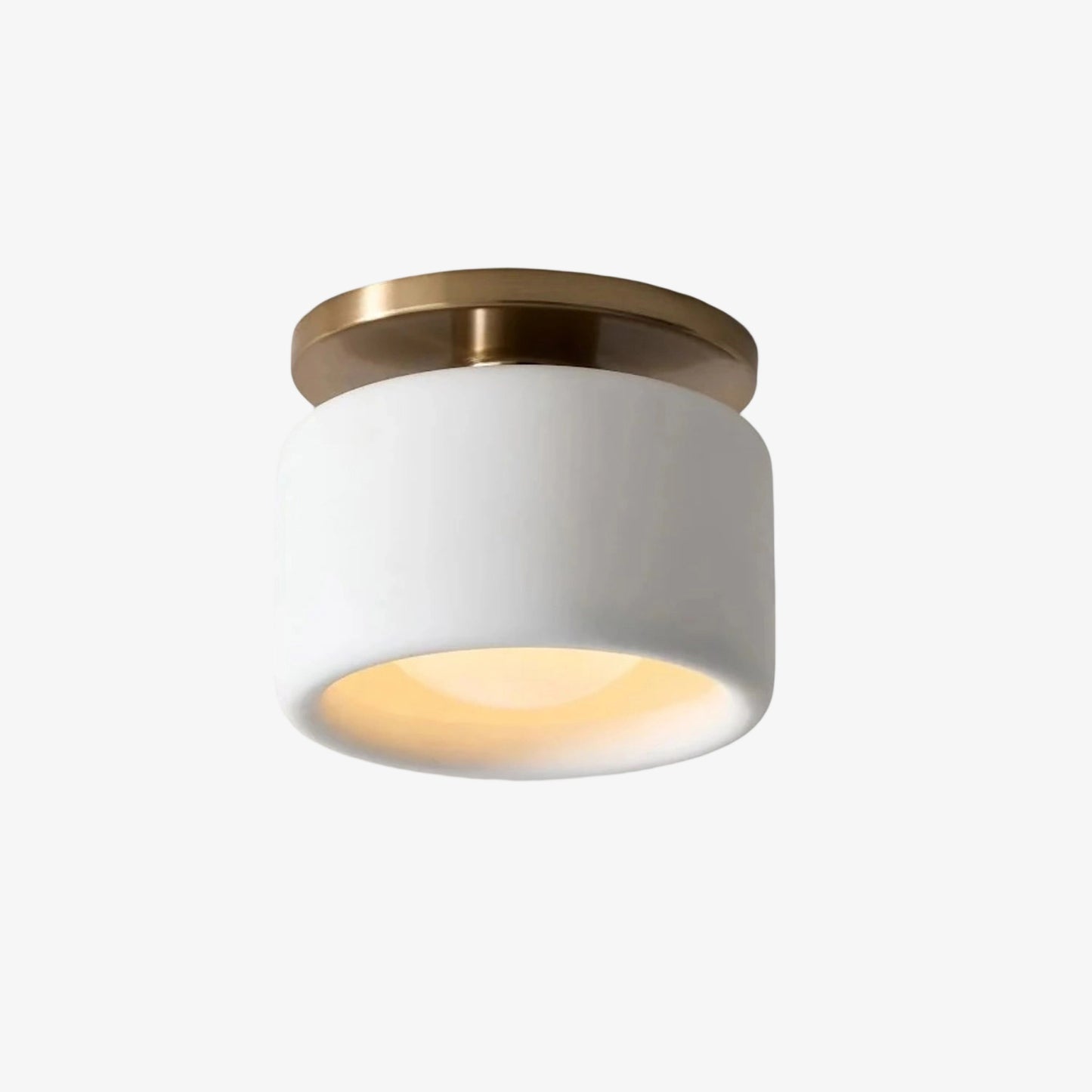Cerova Porcelain Flushmount – Modern Minimalist Design – Perfect for Living & Dining Areas