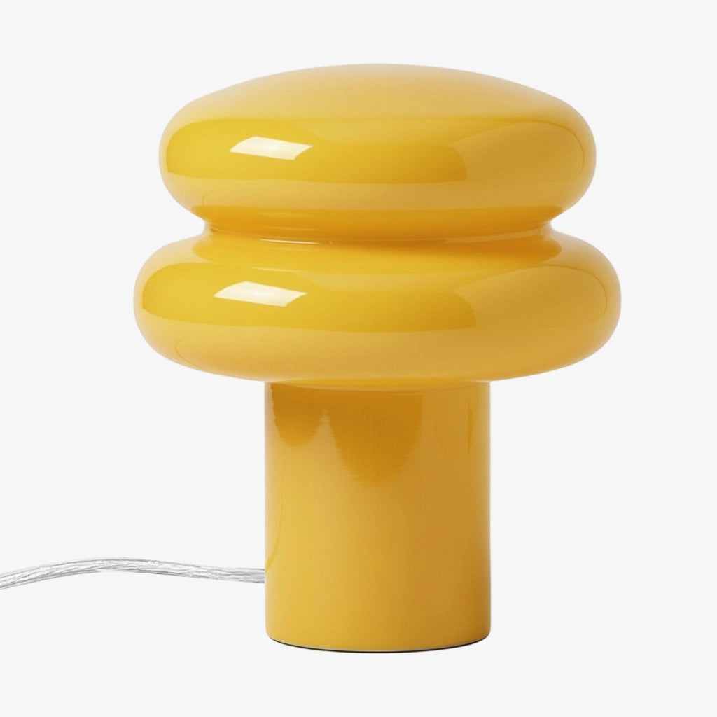 Orra Soft Glow Opal Glass Table Lamp – Contemporary Mushroom Design for Cozy Spaces