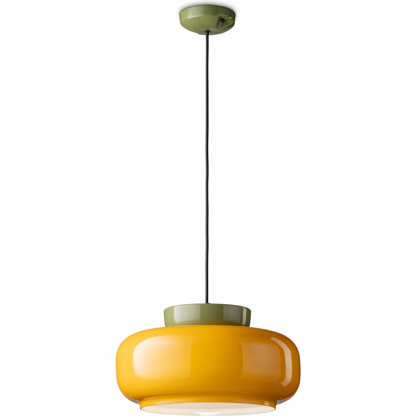 Maracana Keramik Glas Pendelleuchte Vintage Glas Macaron
