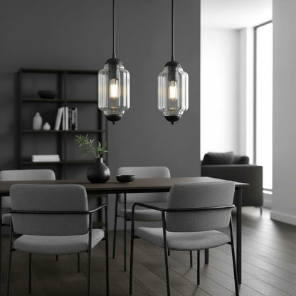 Eloise Petite Pendant Light - Vintage Milk Glass Lamp