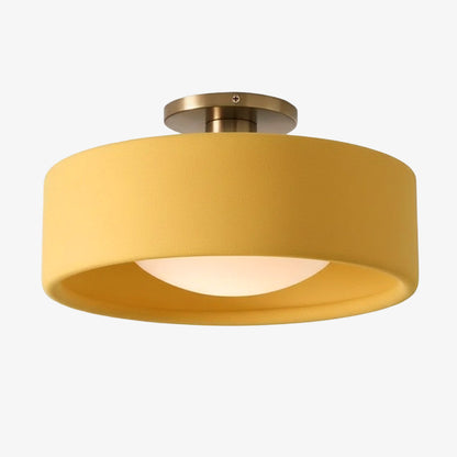 Cerova Porcelain Flushmount – Modern Minimalist Design – Perfect for Living & Dining Areas