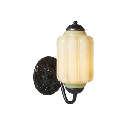 Eloise Glas Wandleuchte - Vintage Wandleuchte Milchglas