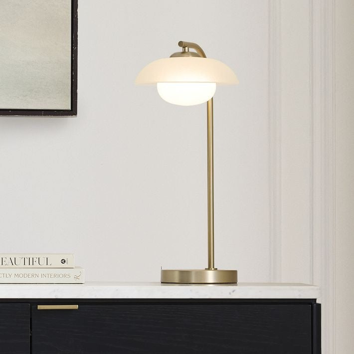 Elorina Perforated Metal Table Lamp – Modern Design